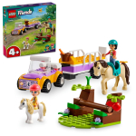 LEGO Friends Hobune ja Hobusehaagise M&auml;nguasi Kingitus Klotsid Poisid T&uuml;drukud Lapsed 4 Aastat Vana 5 Aastat Vana 6 Aastat Vana Loom Auto Miniauto 42634 beige