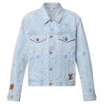 LOUIS VUITTON x Tyler SS24 teksajakk meestele helesinine 1AFRXI 52 helesinine v&auml;rv