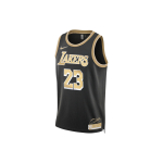 Nike LeBron James Los Angeles Lakers 2024 Select Series Meeste Nike Dri-FIT NBA Swingman S&auml;rk FN5913-053 M kuld