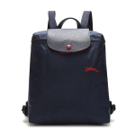 LONGCHAMP Le Pliage Club L&otilde;uendist Seljakott Naistele Merev&auml;esinine 1699619556 One Size 1