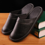 Suur Suurus 47 48 Kodusussid Meestele Aastaaegadeks Siseruumides Veekindlad Klipid Paaridele Muulad Kingad Mees Pehme Kunstkarusnahk Nahk Plush Slipper 41-42 must