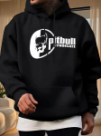 Pitbull Lynx Graafiline Huppar - Mugav Fliisvoodriga Talvine Pullover M black