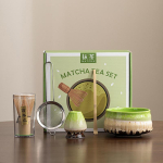 5 tk Jaapani Matcha teekomplekt Matcha kauss Bambusest vispel Lusikas Traditsiooniline teevalmistamise komplekt Kingikarbis A beige