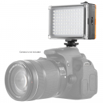 Andoer AD-96 Mini kaasaskantav kaamerasisene LED-video t&auml;itevalguspaneel 5500K / 3200K CRI85 Canoni Nikoni Sony DSLR-kaamera kaamerale