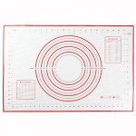 40 * 60 cm mittenakkuv rullitav taignamatt Ahju silikoonist k&uuml;psetusmatid kuumakindla voodri padi s&otilde;tkumine must