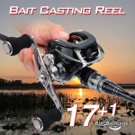 P&uuml;&uuml;girull 17+1BB6.3:1 p&uuml;&uuml;givahend kui Black Metal Sea Fishing Fishing Fishing Entusiast Fishing Gear Reel right must