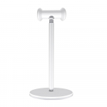 Metallist k&otilde;rvaklappide hoidik Alumiiniumist tugivarras, painduv peatugi silikoonpadjaga juhtmega juhtmevabade m&auml;ngupeakomplektide jaoks h&otilde;be