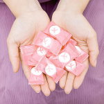 10 tk Candy Travel Cotton Towel rannar&auml;tik v&auml;liturismi tervise jaoks