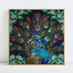 Teemanttikandid Paabulinnud 5D Teemantmaal T&auml;ispuurimine &Uuml;marloomad Teemant 30x30