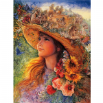 Teemantmaal Ristpistes Inimesed Crystal L&otilde;petamata Dekoratiivne T&auml;isteemanttikandid 20X30CM