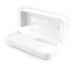 Les Tr&eacute;sors De Lily [B8006] - Ecrin Bracelet Enfant 'Douceur Velours' Blanc valge