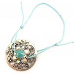 Les Tr&eacute;sors De Lily [E5846] - Bracelet Cr&eacute;ateur 'Les Souvenirs du Pass&eacute;' Turquoise sinine