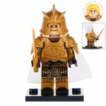 Film Troonide m&auml;ng Jaime Lannister Barristan Selmy j&auml;&auml;- ja tulekivist ehitusploki m&auml;nguasi Dark Khaki