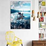 DINGPU DIY 5D teemantmaal t&auml;isring puur Teemanttikandid Lilled Ristpistes Mosaiik Rhinestones Kunst Kingitus 20X30CM