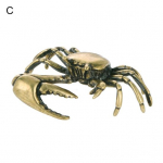Krabi mudel deformeerimata dekoratiivne &uuml;hev&auml;rviline p&auml;ris t&auml;pselt detailne poleeritud kaunistus s&ouml;&ouml;gitoa jaoks A