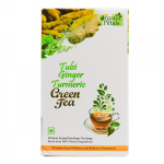 Roheline tee Tulsi, ingveri ja kurkumiga (20 pakk), Tulsi ingveri kurkumi roheline tee, WinTrust Pharmaceuticals