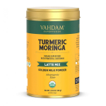 Kurkumi ja Moringa Latte segu (100 g), Kurkumi Moringa Latte segu, VAHDAM