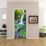 PVC kodusisustus Sissep&auml;&auml;suukse kleebis Vann Du&scaron;iruum Magamistuba Isekleepuv fototapeet Renoveerimisplakat Veekindel 40x120cm(1 piece)
