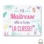 Les Tr&eacute;sors De Lily [R2538] - keraamiline magnet  Messages  roosa sinine (Mu armuke on nii stiilne! ) - 8x6 cm Heleroosa