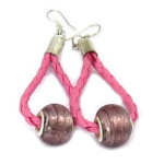 Les Tr&eacute;sors De Lily [R3194] - etnilised k&otilde;rvar&otilde;ngad  Kilimanjaro  roosa - 75x20 mm Heleroosa
