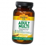 N&auml;ritavad multivitamiinid t&auml;iskasvanutele, Adult Multi, Country Life 60 tabletti Ananassi-apelsini (36124038) 60tab