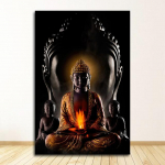 Buddha God Buddhism Plakatid Seinakaunistus Buddha Sein ArCanvas Picturest Canvas Prints L&otilde;uendi Kunst Maalid seinal 21X30cm No Frame
