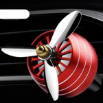 1 tk auto &otilde;huv&auml;rskendaja autol&otilde;hnaga LED mini konditsioneeri v&auml;ljalaskeava parf&uuml;&uuml;miklamber punane