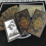 Uus Witch Waite Kuldfoolium Tarot Tarot Bronzing V&auml;rviprintimine Plastikust PVC Veekindel lauam&auml;ng