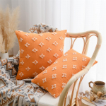 Ins Flower Star puuvillane padjap&uuml;&uuml;r v&ouml;&ouml;padi Magamistoa diivan Ujuv seljatoe padjakatted 30*50CM oranž