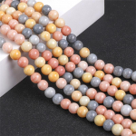 8 mm v&auml;rvilised klaasist praod helmed ehete valmistamiseks DIY kaelakee k&auml;ev&otilde;ru telefoni keti valgustus about 50pcs