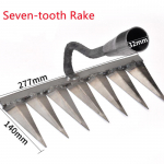 Rohimine Motikareha P&otilde;llumajandust&ouml;&ouml;riist Rohimine Kobestaja Artefakt P&otilde;llumajandust&ouml;&ouml;riistad Kuuehambaline nael&auml;ke Teras&auml;ke Aiandus Rohimine seven teeth