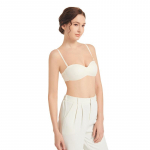 &Uuml;hes t&uuml;kis mittej&auml;iga r&otilde;ngas, mugav seljapesu Naiste &uuml;hev&auml;rviline &otilde;hukeste rihmadega rinnahoidja S pruun