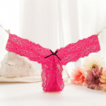 Naiste stringid Seksikas aluspesu l&auml;bipaistev pitsp&uuml;ksid &Otilde;mblusteta madala k&otilde;rgusega alusp&uuml;ksid pehme intiimne one size