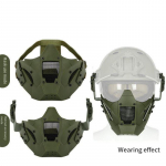 Taktikaline rauds&otilde;dalase mask (Pool n&auml;gu) Moodul Tactical Mask Solid Color Edition
