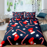 3D j&otilde;uluvoodipesukomplekt j&otilde;uluh&otilde;nguline kaunistus HD-printimine tekikott 2/3 t&uuml;kki AU/EL/US/UK/DE T&auml;issuuruses pehme kodukaunistus Baby 100x135cm