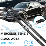 2x Mercedes Benz E klass W212 2014 2015 2016 auto esiklaasi klaasipuhasti harjad Tarvikud kummist esiaken 24 RHD