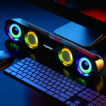 PC 6D ruumiline k&otilde;lar Juhtmeta Bluetooth 5.0 Soundbar Kodu Juhtmega arvuti Stereo Subwoofer Heliriba PC S&uuml;learvuti Teater Teler Aux must