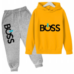 Kevad-s&uuml;gis poisid, t&uuml;drukud, vabaaja moeprinter Pullover, pikkade varrukatega kapuuts, topid+p&uuml;ksid, 4&ndash;14-aastaste lasteriided 130