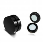 RUI RUI YU Unisex punk stiilis magnet, ilma k&otilde;rvaauguta k&otilde;rvaklamber 8mm must