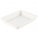 Toidualus Valge virnastatavad &uuml;mmargused servad, mida on lihtne puhastada lekkekindel mitmeotstarbeline plastikust kuumapott S