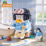 Loz 1676 Duck Take-out Duck, v&auml;ikeste osakestega koostu ehitusplokk nukk Trendikas m&auml;nguasi Ollie Yaya seeriale, karbita