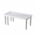 Reguleeritav hoiustamiskorraldaja riiul, k&ouml;&ouml;gikapp, toestus sahver valge