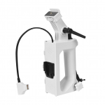 YONGNUO V-Lock kinnitus aku k&auml;epideme toiteallika alus, mis &uuml;hildub YONGNUO YNLUX200 LED-videoga hall
