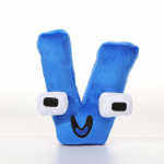 Dekewe Alphabet Lore Plush, pehme t&auml;idisega nukud lastele ja t&auml;iskasvanutele, Alphabet Lore Plushes nukud, Halloweeni j&otilde;ulus&uuml;nnip&auml;evaf&auml;nnide s&uuml;nnip&auml;evakingitused 20cm