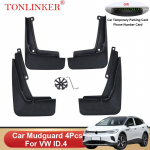 TONLINKER auto porikaitse Volkswagen VW ID.4 ID4 jaoks - praegu porikaitsed pritsmekaitsed poritiivad 4tk 4 Pcs Black A