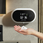 w2 Hongya seebi dosaator seinale kinnitatav mobiiltelefon usb kaasaskantav vahtmasin automaatne valge
