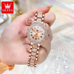 OLEVS New Trend Diamond Set Briti kellade naiste mood Naiste k&auml;ekell Naiste k&auml;ekell