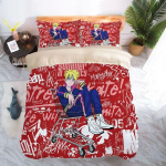 Multifilm Naruto Sasuke Kakashi anime &uuml;li&otilde;pilaste &uuml;hiselamu &uuml;he voodilina tekikate kolmeosaline komplekt kaheinimese voodipesu neljaosaline komplekt 150x200cm 3pcs