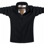 Suures suuruses, 9xl, fliisist dressipluus, mehed, soe, paksem, dressipluus, s&uuml;gistalv, meeste riided, &uuml;hev&auml;rvilised XXXXL must