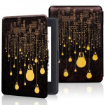 Kindle Paperwhite 1/2/3 Smart Case PU-nahast prindiga klappkaane jaoks Kindle NO.DP75SDI Funda Auto Wake Sleep Case jaoks For NO.DP75SDI